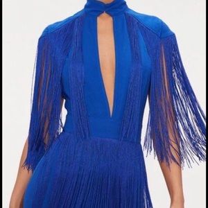 Pretty little thing tassel dress